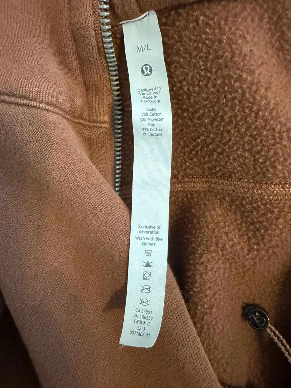 Lululemon Scuba Oversized Half-Zip Hoodie